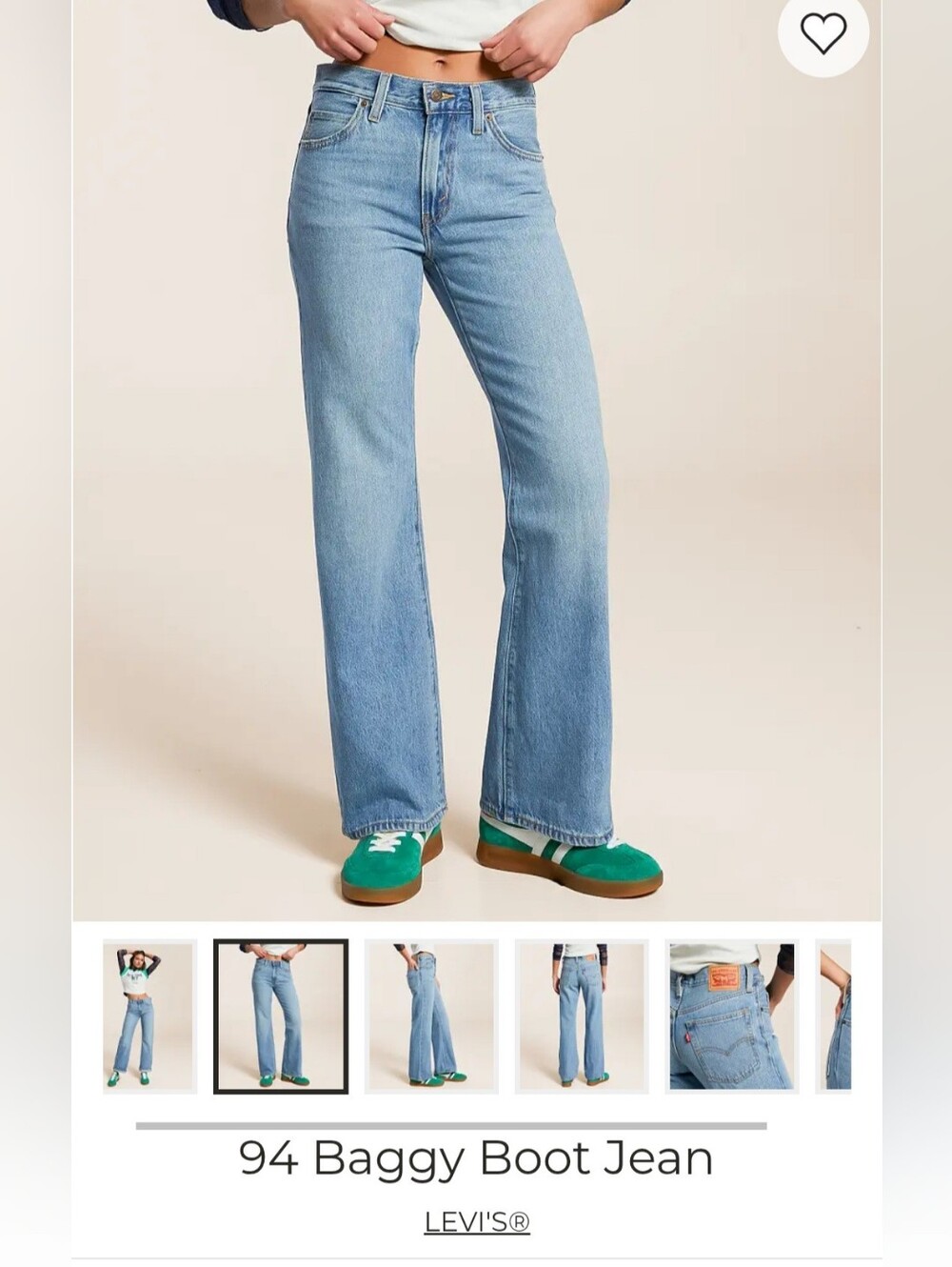 Womens Levis 90s Jeans. Size 29